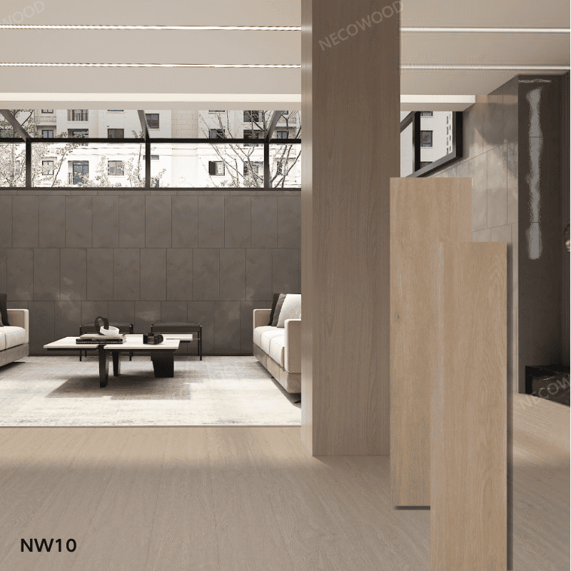 Indoor No Glue Rigid Core Click Vinyl Flooring