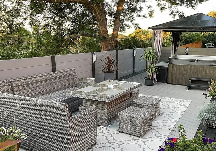 Necowood bringt WPC-Zaunpaneele für stilvolle und langlebige Außenbereiche auf den Markt