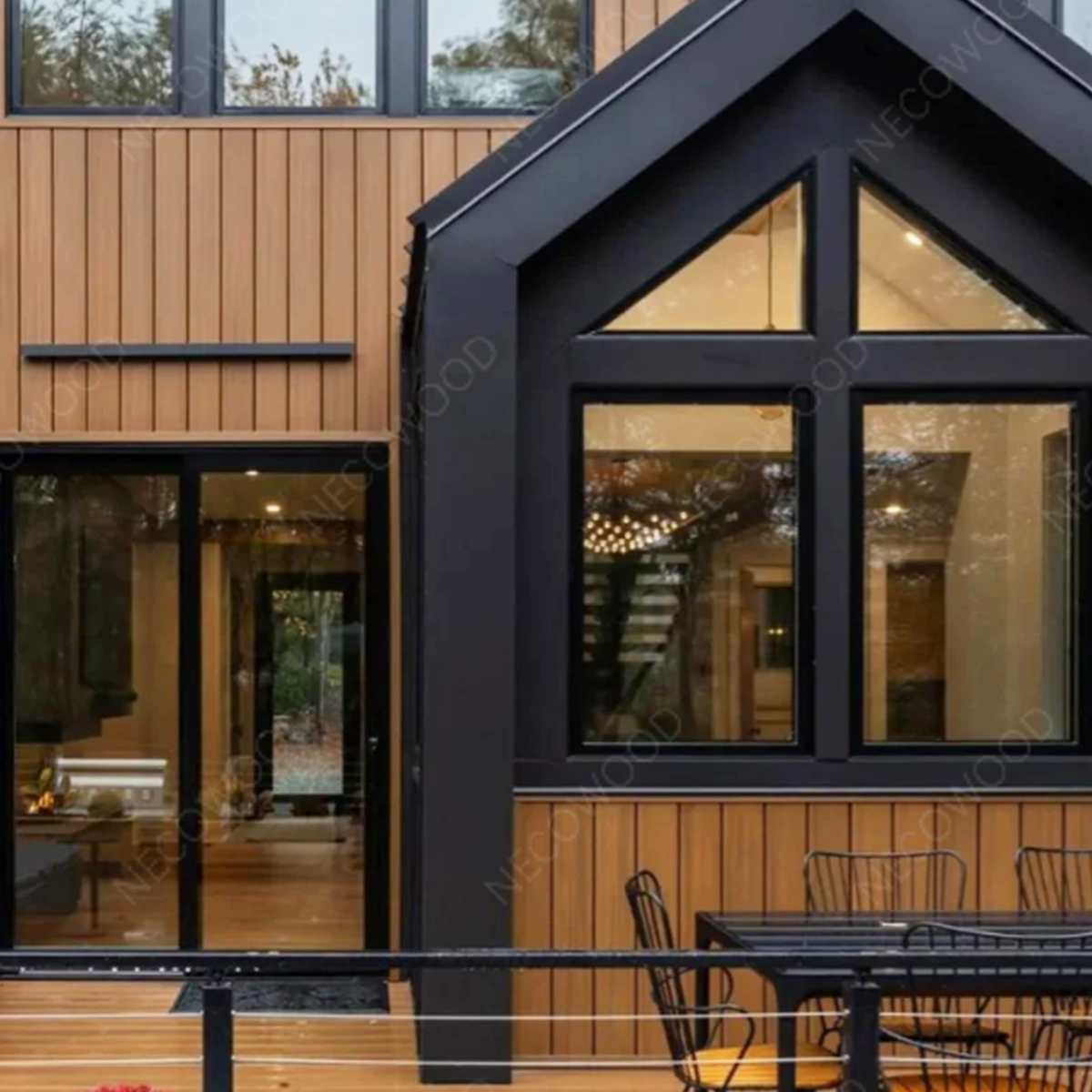 NECOWOOD bringt das Fassadensystem für den Außenbereich in Holzoptik der nächsten Generation auf den Markt