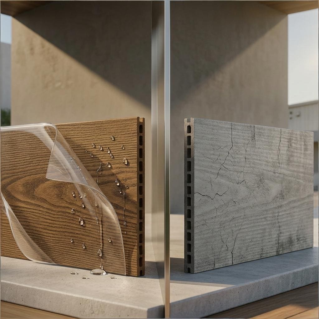 Den 10-Jahres-Fade-Zyklus durchbrechen: Warum Architekten von Standard-WPC auf Necowood® ASA Shielding umsteigen