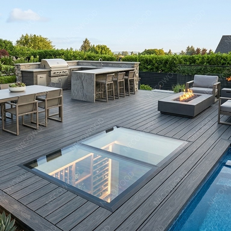 Über die Haltbarkeit hinaus: Necowood stellt 360° Shield Coextrusions-WPC der nächsten Generation für 2026 vor