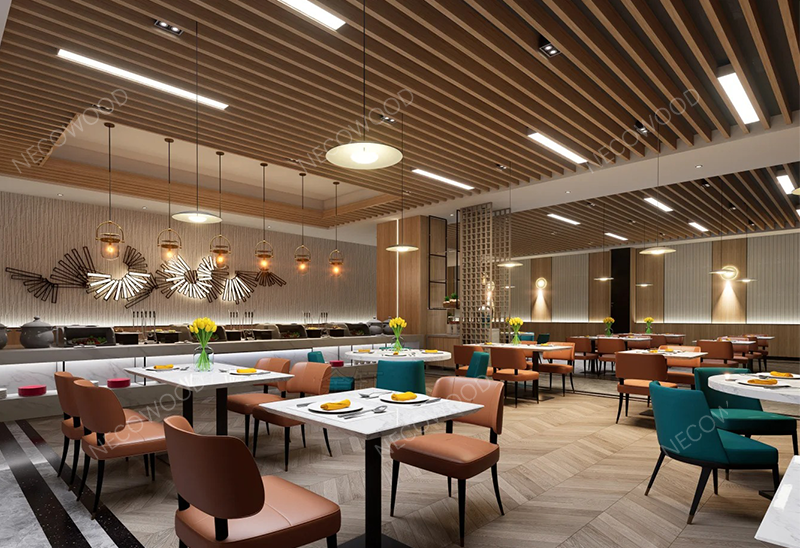 Necowood bringt Premium-WPC-Decken- und WPC-Wandpaneele für den globalen Wohn- und Gewerbebau auf den Markt