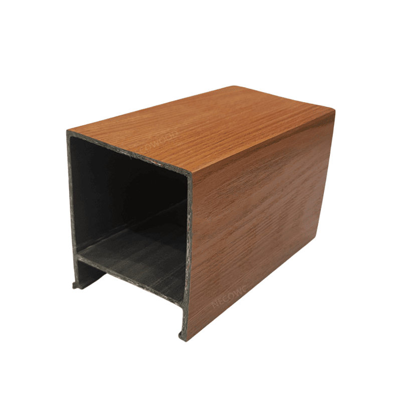 Baumaterialien Quadrat in Indoor -WPC -Decke