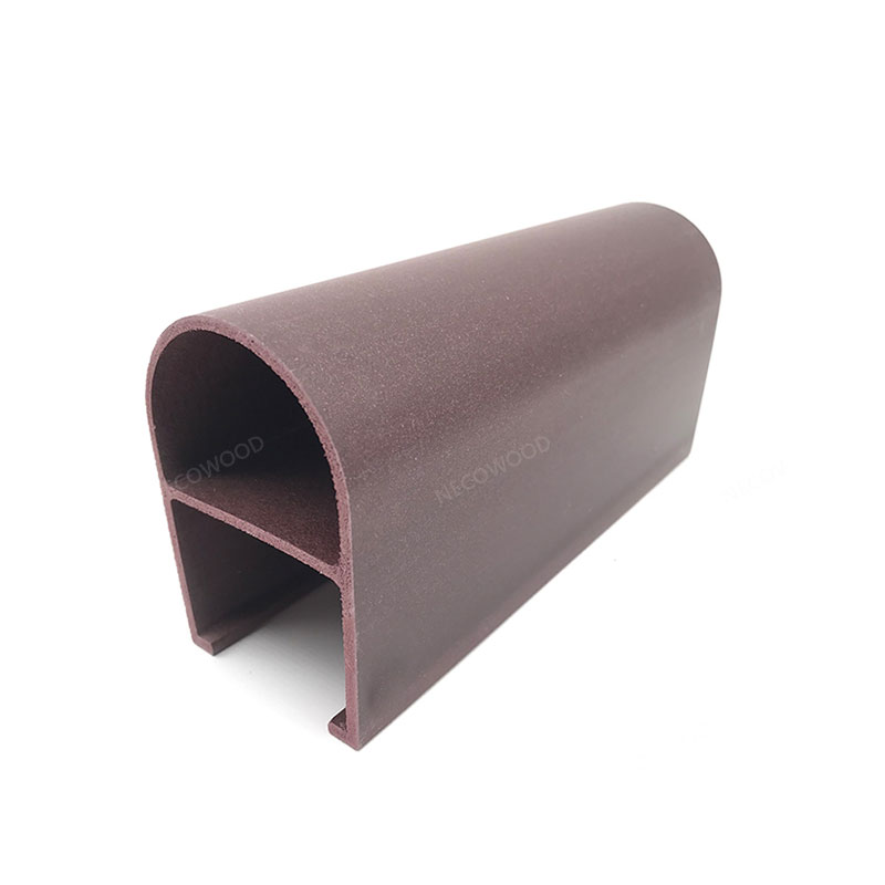 Halbzirksbogenfaser -WPC -Deckenplatten