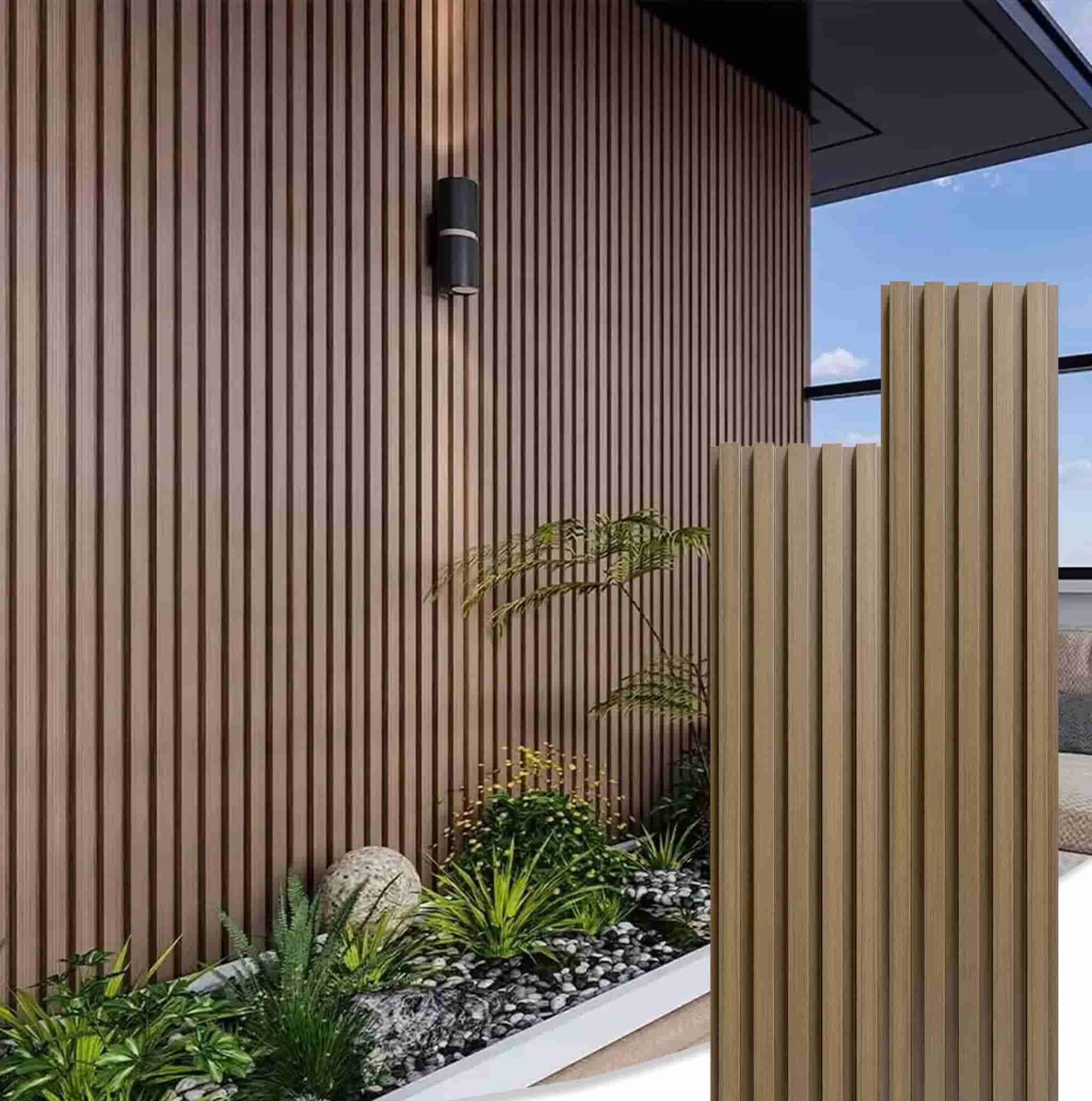 Necowood ASA Wandverkleidungsplatten, UV-beständig