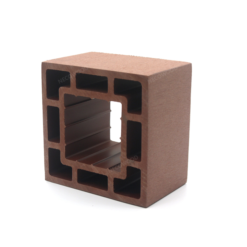 Outdoor Garden Quadrat PE -Holzrohr
